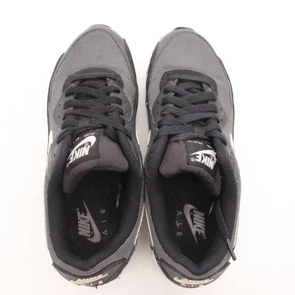 Nike Air Max 90 Sneakers Mens 8.5 Black White Sneakers Shoes Trainers CN8490-002