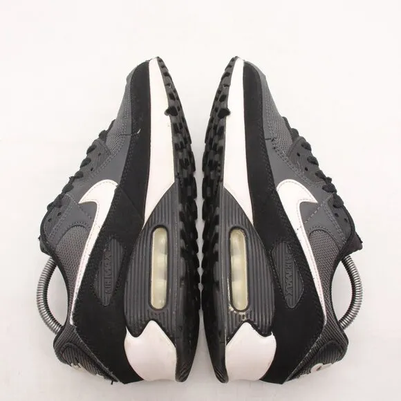 Nike Air Max 90 Sneakers Mens 8.5 Black White Sneakers Shoes Trainers CN8490-002