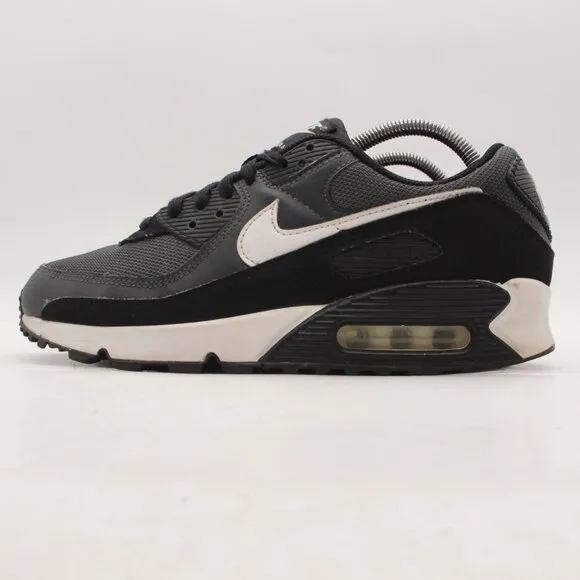 Nike Air Max 90 Sneakers Mens 8.5 Black White Sneakers Shoes Trainers CN8490-002