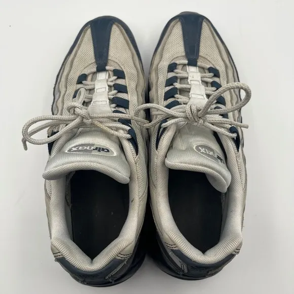 Nike Air Max 95 Armory Navy Anthracite Wolf Gray Mens 10.5 Yankees 749766-406