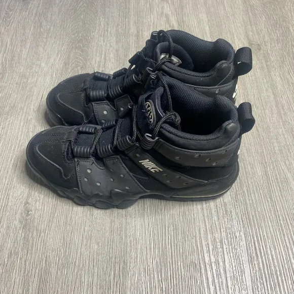 Nike Air Max CB 94 Black GS Boys Shoe Size 6.5Y Black 309560-010 Preowned