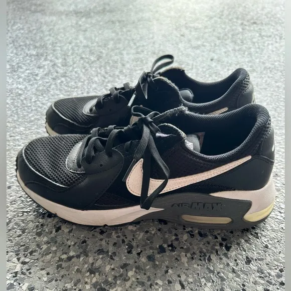 Nike Air Max Excee Black White Grey Women's Size 8.5 Shoes Sneakers CD5432-003