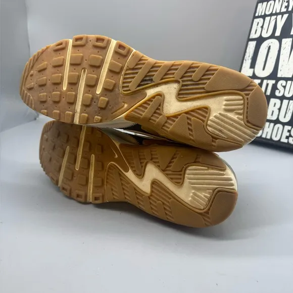 Nike Air Max Excee Shoes Men's Size 10.5  Sail Brown Deep Jungle Sneakers