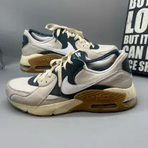 Nike Air Max Excee Shoes Men's Size 10.5  Sail Brown Deep Jungle Sneakers