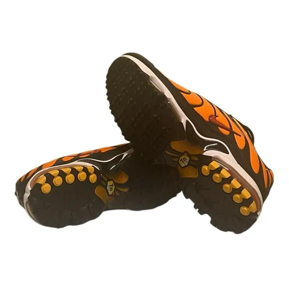 Nike Air Max Plus G Golf Shoes Sunset Resin Ceramic Men's Size 11 FZ4150-800