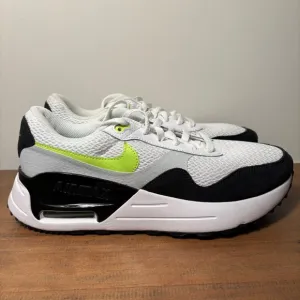 Nike Air Max SYSTM White Volt Sneakers Shoes DM9537-100 Men's Size 9