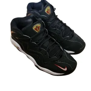 Nike Air Pippen Black Varsity Red 2008 325001-061 Mens Size US 12
