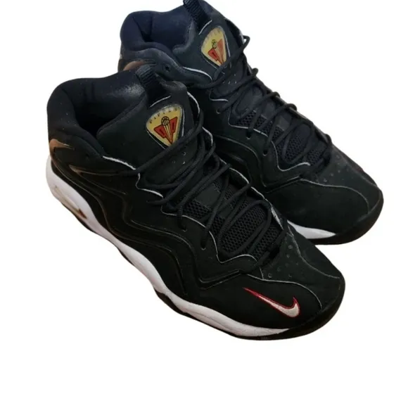 Nike Air Pippen Black Varsity Red 2008 325001-061 Mens Size US 12