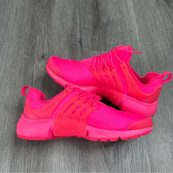 Nike Air Presto Hyper Pink Shoes Sneakers Womens Size 11 Neon FD0290-600