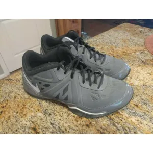 Nike Air Ring Leader Low 2 Basketball Shoes 637805-006 Size 11 Gray Sneakers