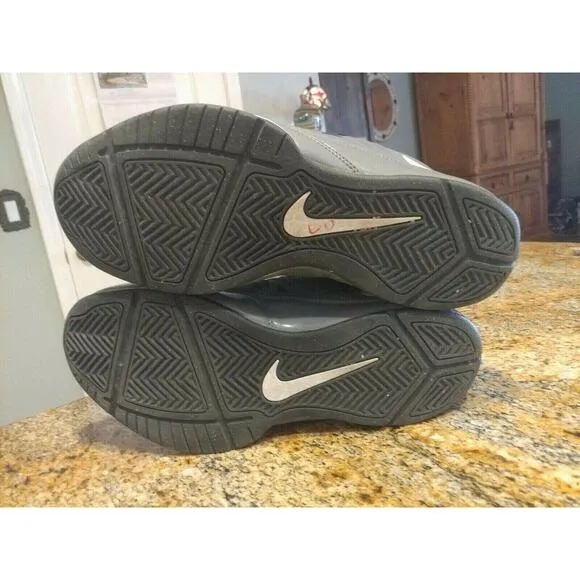 Nike Air Ring Leader Low 2 Basketball Shoes 637805-006 Size 11 Gray Sneakers