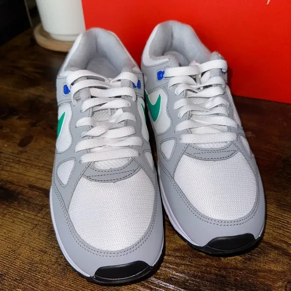Nike Air Span II Sneakers - Gray and Green