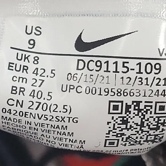 Nike Air Zoom SuperRep 3 Men's Multicolor Training Shoes DC9115-109 US Size 9
