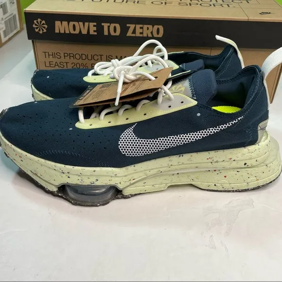 Nike Air Zoom Type Crater Mens Sz 10 Recycled Sneakers Lightweight Running Shoes