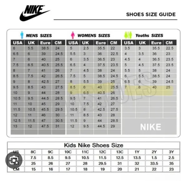 Nike Airforce 1 Sneakers White 7Y