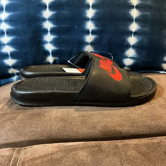 Nike Benassi JDI slides sandals shoes new 343880 060 Mens Size 12