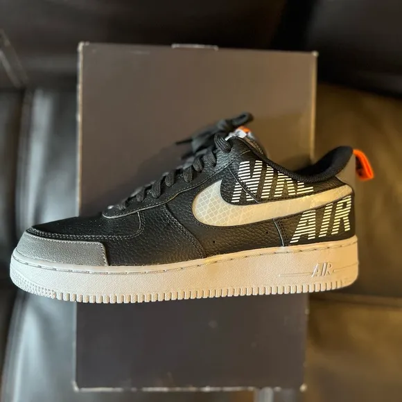 Nike Black and Gray Sneakers with White Accents