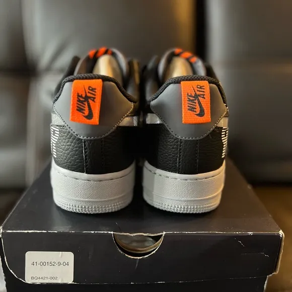Nike Black and Gray Sneakers with White Accents
