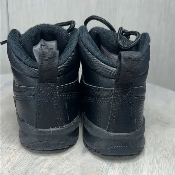 Nike Black and Tan Durable High-Top Boots