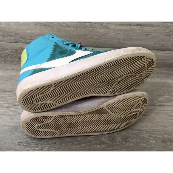 Nike Blazer Mid '77 DQ6084-400 Sneakers Youth US 6 Blue Leather Lace-Up Shoes