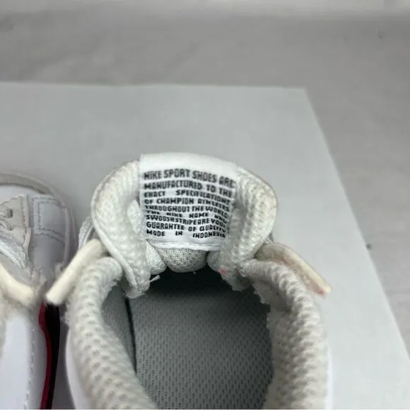 Nike Blazer Mid 77 Team Red Shoes Sneakers DA4088-102 White Infant Baby Boys 3
