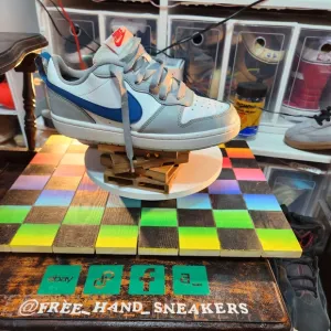 Nike Blue and Gray Sneakers