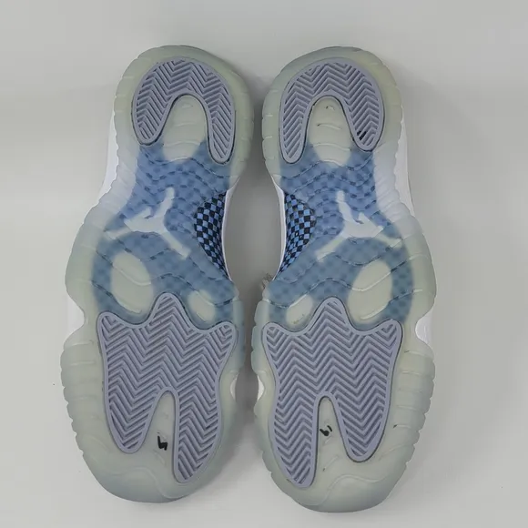 Nike Boys Air Jordan 11 528896-140 Gray Basketball Shoes Sneakers Size 6.5Y