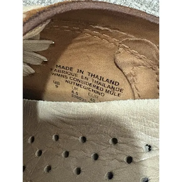 Nike Considered Mule Boots Woven  Women's 9 Nutmeg