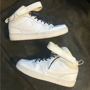 Nike Court Borough Mid 2 White High-Top Sneakers