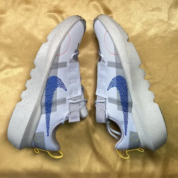 Nike Crater Impact GS Grey Shoes Royal Size 7Y/8 Women/ 6.5 Men DB3551-003