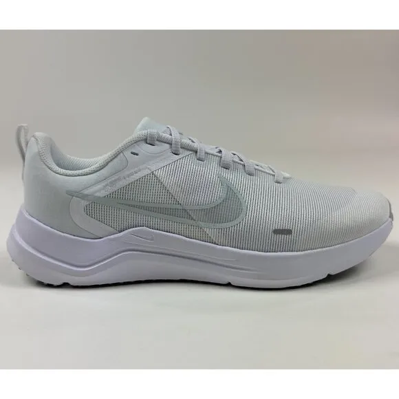 Nike Downshifter 12 Mens 9.5 / Womens 11 Wihte Running Shoes Sneakers DD9293-100