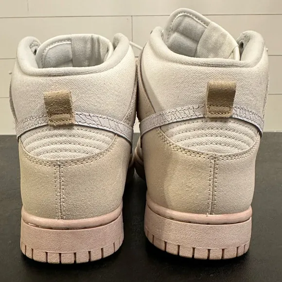 Nike Dunk High Retro Premium - Summit White/Phantom/Pink Oxford/White (9M)