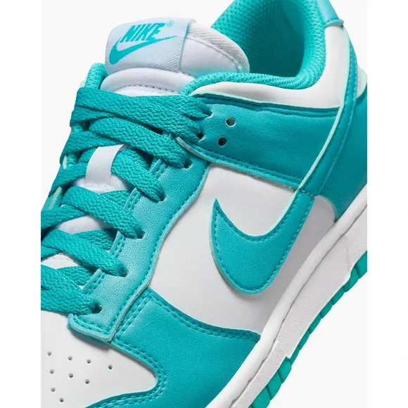 Nike Dunk Low DD1873-105 Sneakers Women's White Leather Lifestyle Shoes PSS35