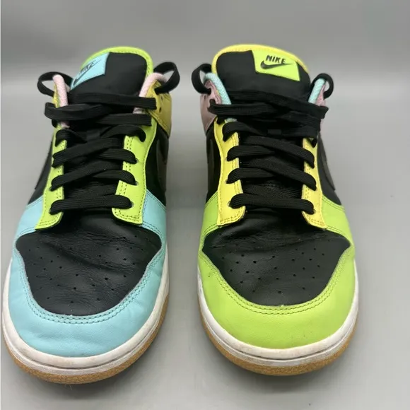 NIKE DUNK LOW SE &quot;FREE 99&quot; MEN SIZE 10.5 MULTIPLE COLORS SHOES