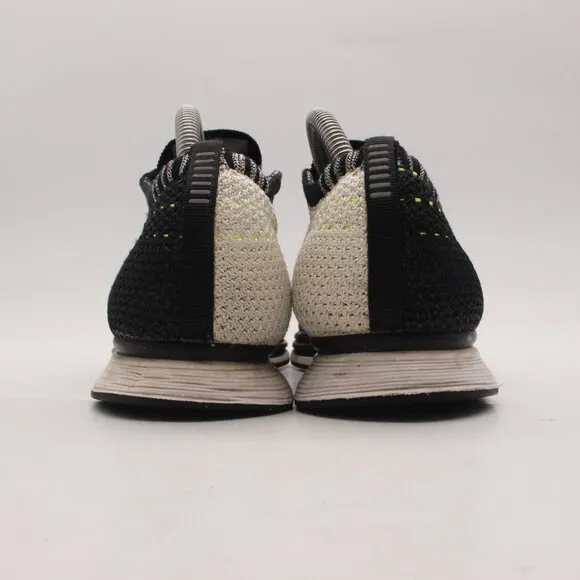 Nike Flyknit Racer Men's 9 Black White Volt OG Orca Sneakers Shoes 526628-011