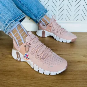 ⭐Nike Free Metcon 5 Pink Oxford 8.5 Womens Training Shoes Dusty Pink DV3950-600