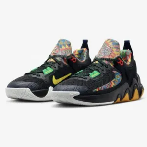 NIKE Giannis Immortality 2 Kaleidoscope Colorway Basketball Shoes Youth Sz 4