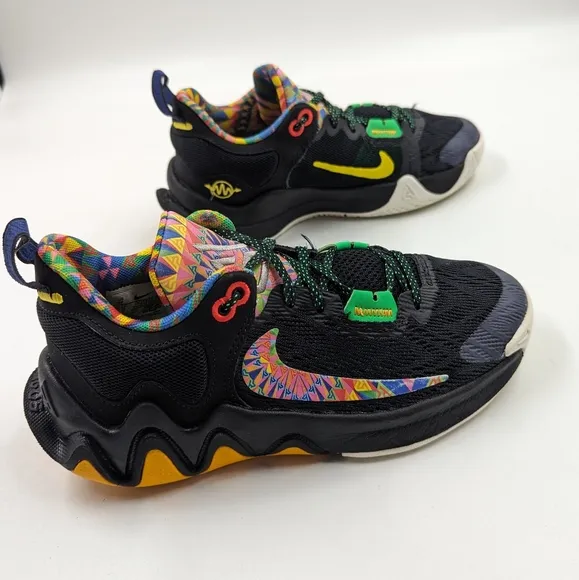 NIKE Giannis Immortality 2 Kaleidoscope Colorway Basketball Shoes Youth Sz 4