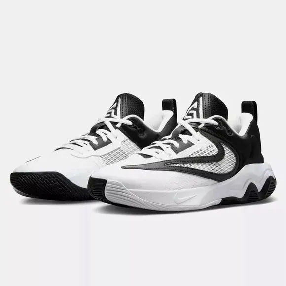 Nike Giannis Immortality 3 Men's Size 13 White Black Athletic Casual Running