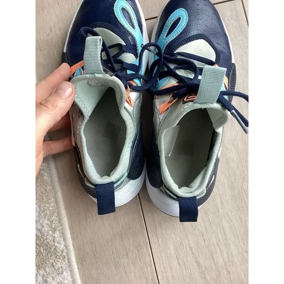 Nike Huarache E.D.G.E. GS Obsidian Topaz Mist big boys sneakers shoes 4 y youth