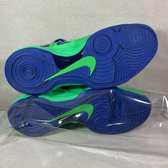 Nike Hyperdunk Green and Blue Sneakers Size 13 Men