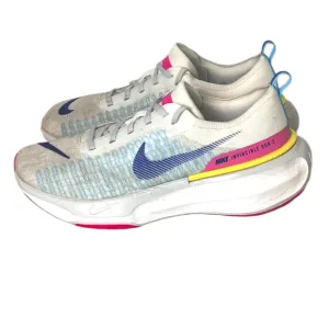 NIKE Invincible Run 3 Running Shoes Mens 12.5 White Blue Pink Zoom X Sneaker