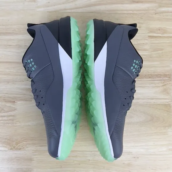 Nike Jordan ADG 3 Grey Green Glow Golf Shoes New Mens Size 8.5 / CW7242-002