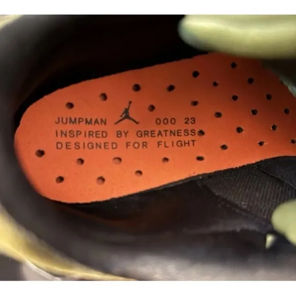 Nike Jordan Air Camouflage Sneakers with Black Laces