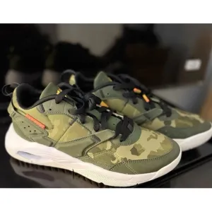Nike Jordan Air Camouflage Sneakers with Black Laces