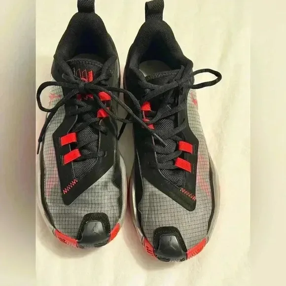 Nike Jordan One Take 4 Black Red Shoes Sneakers DO7193-061 Mens Size 9US