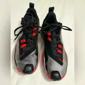 Nike Jordan One Take 4 Black Red Shoes Sneakers DO7193-061 Mens Size 9US