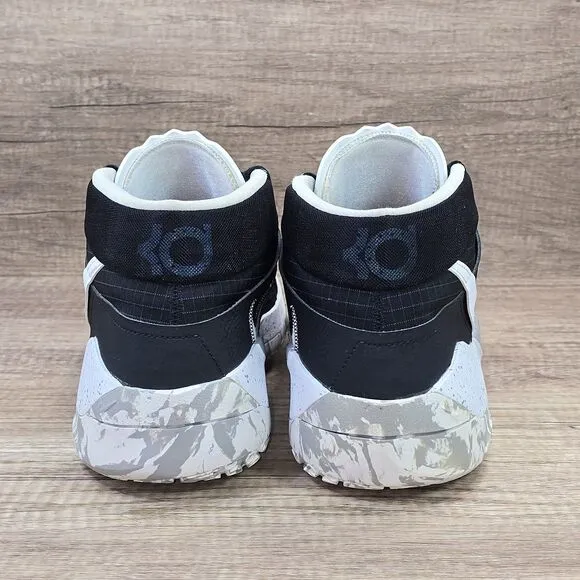 Nike KD 13 Men's Size 14 Black White Wolf Gray Sneakers (CI9948-001)