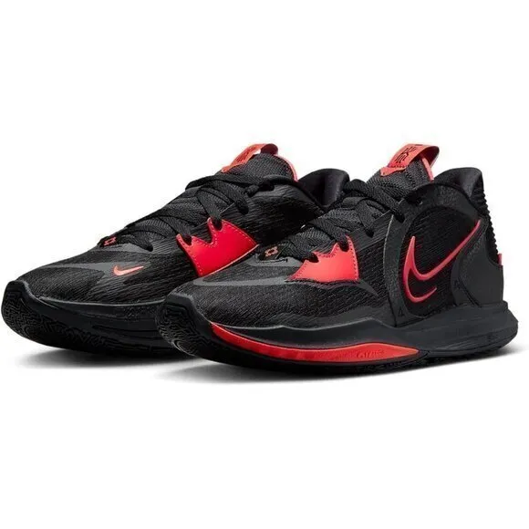 Nike Kyrie Low‎ 5 (V) DJ6012-004 BLACK BRIGHT CRIMSON Men's Size 8.5 NEW WOB