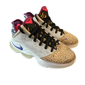 Nike LeBron 19 low safari sneakers basketball shoes  men's size 7.5